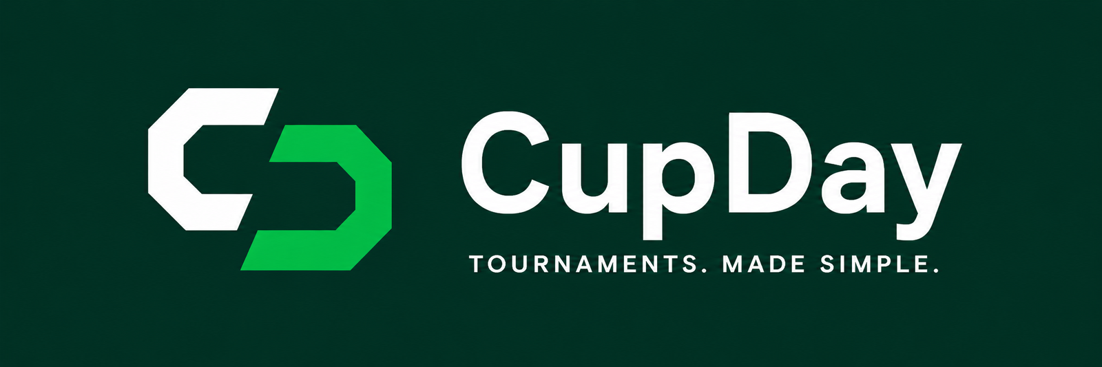 CupDay. Tournaments made simple.